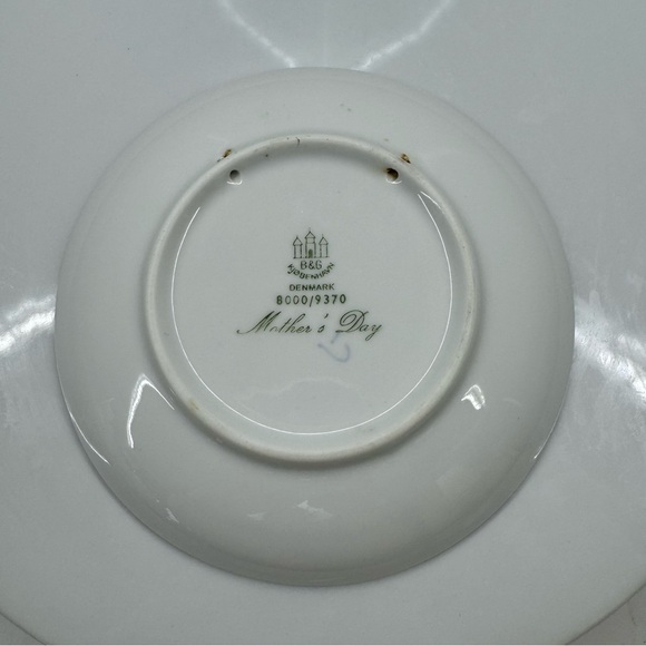 Bing & Grondahl Plate Sparrow With Hatchlings Mother's Day 1970 Mors Dag Denmark - Picture 5 of 8